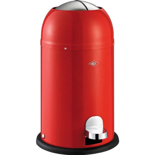 Wesco 180 312-02 Kickmaster Junior Abfallsammler, rot