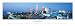 Cleveland, Ohio City Skyline 37.5 x 9 Framed or Unframed Panoramic Wall Decoration