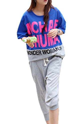 (Goldjapan)ゴールドジャパン 大きいサイズ レディース 上下セット ロゴ入りセットアップ プルオーバー パンツ スウェット se-711