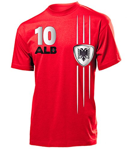 FUSSBALL WM 2014 – ALBANIEN FANSHIRT 3318(H-R) Gr. L