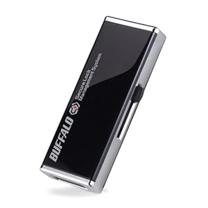 【クリックで詳細表示】BUFFALO 暗号化機能搭載 管理ツール対応 セキュリティーUSBメモリー4GB RUF2-HSC-4GT