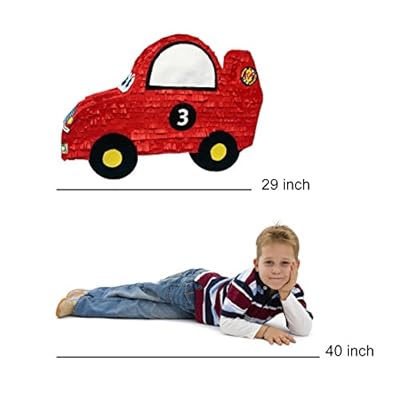 Extra Large Race Car Pinata - 29 inches, for 12 kids