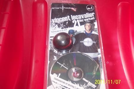 training ball & cd-rom FUNDAMENTALS OF SKATING & PUCK CONTROL/DISC1-vincent lecavalier 21 day workout