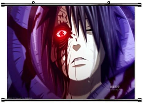 Home Decor Naruto Uchiha Obito Cosplay Wall Scroll Poster 16 X 22 Inches