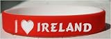 I Love Ireland Custom Wristband