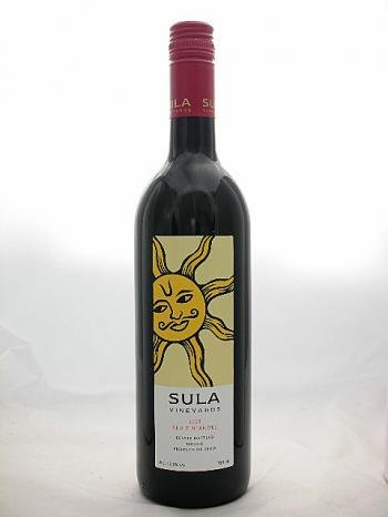 スラ・ヴィンヤーズ　シラーズ【Sula Vineyards】【インド・赤ワイン】