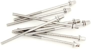 Bass Drum Tension Rods 102mm + washers 4pack - Ab-TR102