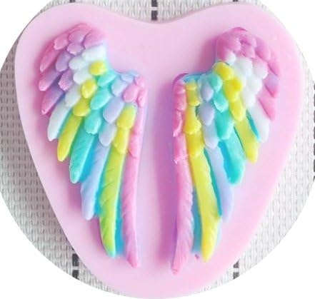 Wing Shaped Mini Silicone Mold Sugar Craft Tools Chocolate Moulds Bakeware
