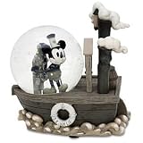 Disney Mini Steamboat Willie Mickey Mouse Snowglobe