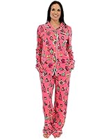 Munki Munki Women's Classic Bamboo Pajama Set