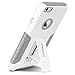 Macally KStandP6LB Hardshell Case Cover with Kickstand for iPhone 6 Plus & iPhone 6s Plus, 5.5in –White
