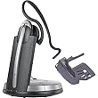 Wireless Dual Mode Headset And Base With Noise Canceling Microphone And Lifter