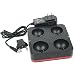 HDE &reg; Quad Charging Station for PS3 Move Controllers