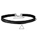 Areke Leather Chain Choker Necklace for Women Girls, Gothic Tassel Velvet Necklaces Adjustable Set