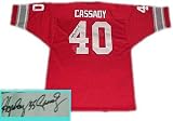 Howard Hopalong Cassady Ohio State Buckeyes Autographed Throwback Jersey