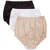 Vanity Fair Women's 3-pack Perfectly Yours Ravissant Premium Tailored Nylon Brief #15712