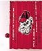 GEORGIA BULLDOGS SHOWER CURTAIN