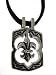 Sterling Silver Vintage Fleur De Lis Pendant
