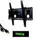 VideoSecu Black Tilt Wall Mount Bracket with Free 7 FT HDMI Cable for Panasonic 50 inch HDTV Plasma/LCD TV