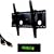 VideoSecu Black Tilt Wall Mount Bracket with Free 7 FT HDMI Cable for Panasonic 50 inch HDTV Plasma/LCD TV