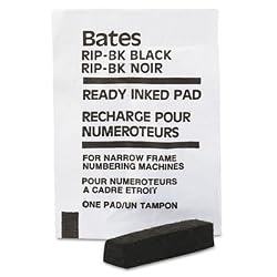 Ready-Inked Pad for Multiple/Lever Movement Numbering Machine Black