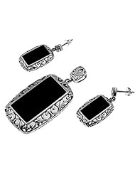 Sterling Silver Sets With Stone