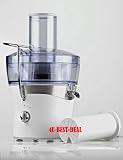 Brand New Powerful Compact Mega Power Juicer 700W-WHITE