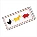 Cow, Chicken and Pig Ceramic Tray - Style 37758
