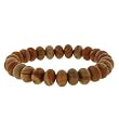 10mm Rondell Stretch Bracelet - Scene Jasper