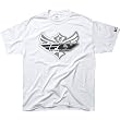 Fly Racing Logo '11 Youth Boys Short-Sleeve Sportswear Shirt - White