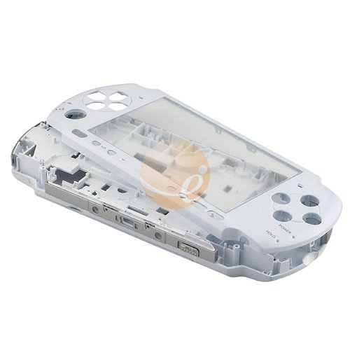 Full Repair Parts Replacement Shell Kit for Sony PSP 3000, White