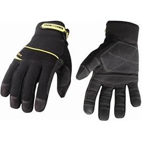 Youngstown Glove Co. 03-3060-80-L General Utility Plus Performance Glove Large, Black