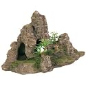 Trixie 8853 Felsformation mit Höhle/Pflanzen, 22 cm