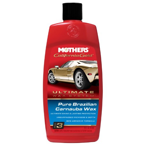 Mothers 05750 California Gold Pure Brazilian Carnauba Wax Liquid - 16 oz (Ultimate Wax System - Step 3)