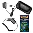 Cell Phone Accessories Bundle for Sprint / Nextel Sanyo SCP-2700 (Includes; Premium Leather Side Carry Case, Rapid Car Charger, Home Wall Charger, Generation X Antenna Booster)