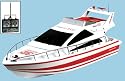 High Speed Radio Controlled Motor Boat