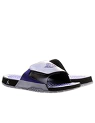Shoes: Nike Air Jordan Hydro 2 Retro Mens Flip Flops 644935-508 Iron Purple 8 M US