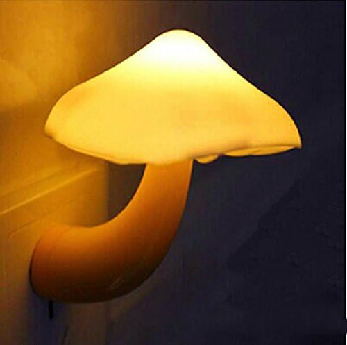 LORIZA® Mushroom Light Sensor LED Romantic Night Light with Plug