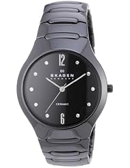Skagen Womens SK817SBXBC Ceramic Black Dial Watch