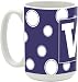 NCAA Washington Huskies 15-Ounce Polka Dots in Colors Ceramic Mug