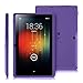 iRULU eXpro X1 7 Inch Quad Core Google Android 4.4 Tablet PC, 1024*600 Resolution, with Dual Cameras, Wi-Fi, Games, 8GB ROM (Purple)