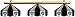 Oakland Raiders Pool Table Light - Stained Glass Shades