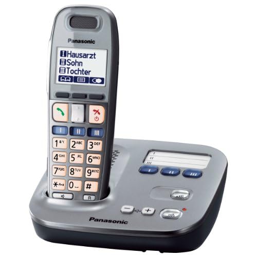 Comparer PANASONIC KXTG6571 GRIS NOIR   