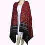 Designer Shawl in Tie Dye Wool Presents Girlfriends Asian Clothes 80 x 35 inches