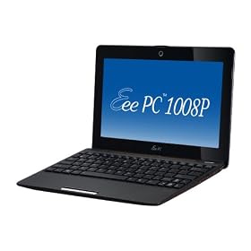 Asus Eee PC 1008P-KR-PU17-BR 10.1-Inch Intel Atom N450 Processor 320 GB Notebook - Brown