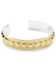 Anna Beck Designs "Java" 18k Gold-Plated Skinny Studded Cuff
