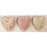 Pocket Full of Posies Wall Hanging (3 Hearts), by... by Baby Martex