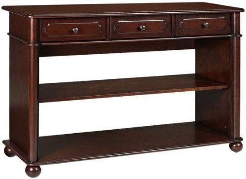 Essex Sofa Console Table Cherry Wood