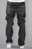 DGK The Black Out Jeans in Black Selvedge,Denim for Men, 34,Black