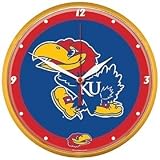 Kansas Jayhawks Wall Clock